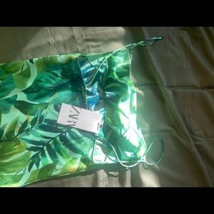 Zara cowl neck midi dress